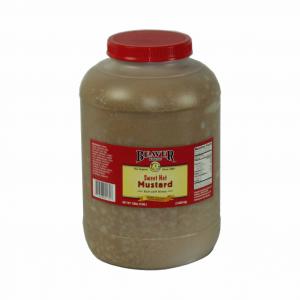 Beaver Sweet Hot Mustard, 8 Pound -- 4 per case.