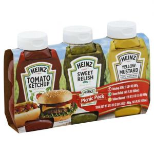 Heinz Picnic Pack, 3.375 Pound (4 Pack)