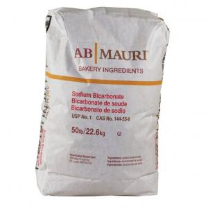 Ab Mauri Baking Soda Sodium Bicarb, 50 Pound (1 Pack)