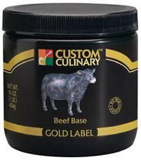 Custom Culinary Gold Label Beef Base, 20 Pound -- 1 each.