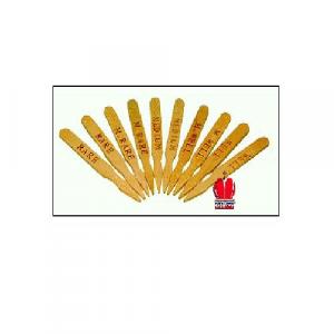 Wooden Steak Markers Medium Steak Wooden Marker, 10 x 500 each Case