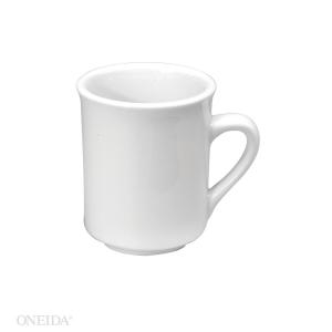 Oneida R4130000560 Rego Bright White 8 oz Cafe Mug - 36 / CS