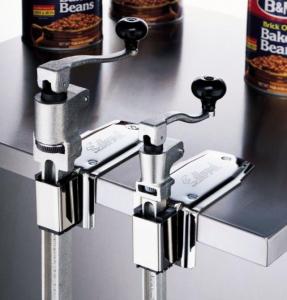 Universal Series Manual Can Opener, plated Steel base, for cans up to 11” tall (Model 1), 1 x 1 ct Case