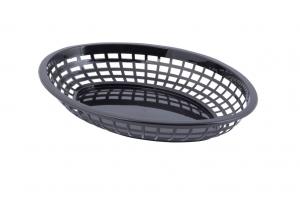 Tablecraft Oval Jumbo Basket Black, 1 Each (36 Pack)