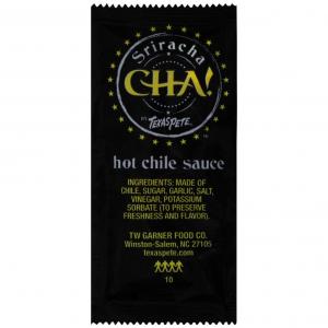 Sriracha Cha! By Texas Pete Hot Chile Sauce (7 Gram Packets, Pack Of 200)