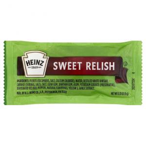 Heinz Sweet Relish Single Serve (0.31oz Packets, Pack of 500)