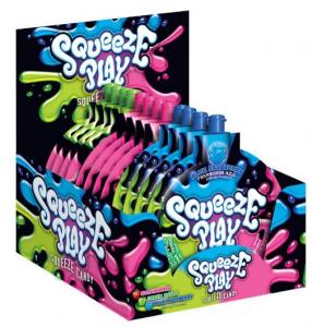 Squeeze Play Squeeze Candy, 2.1 Ounce -- 72 per case.