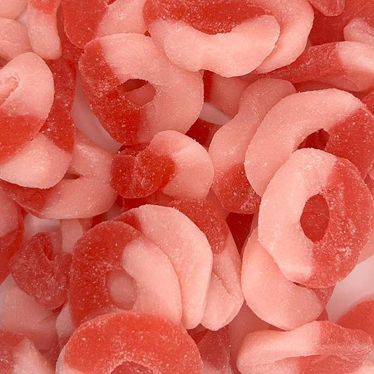 Raindrop Gummy Rings Watermelon 5lb Bag