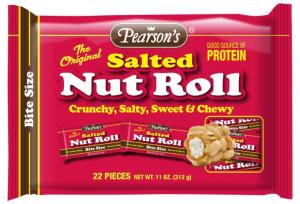 Pearson Bite Size Salted Nut Roll, 11 Ounce (Pack of 12)