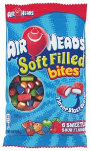 Airheads Soft Filled Bites, Party, Non Melting, 6 Oz (Pack of 12)