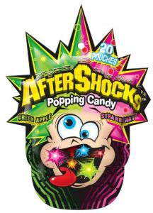 AfterShocks Popping Candy 20 Pouches In Each Bag (1.06 Ounces, 18 Per Case)