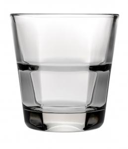 Anchor Hocking 90252 Clarisse 10 Oz. Stackable Rocks Glass -24 Per Case