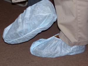 CELLUCAP MANUFACTURING, COVER SHOESTRING BLUE POLYPROPYLENE 3-50 PAIR, Manufacturer Part Number: 2804B