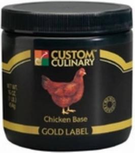 Custom Culinary Gold Label Chicken Base, 20 Pound -- 1 each.