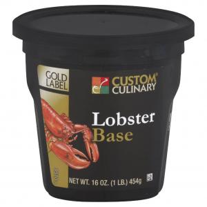 Custom Culinary Gold Label Lobster Base, 1 Pound - 6 per case.