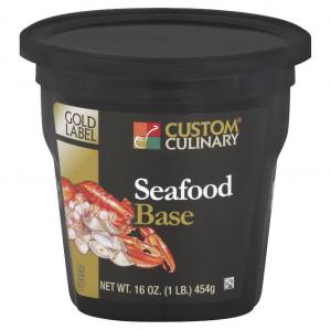 Custom Culinary Gold Label Flavorful Seafood Base (1 lbs, 6 Per Case)