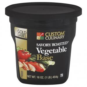 Custom Culinary Gold Label Savory Roasted Vegetable Base (1 lbs, 6 Per Case)