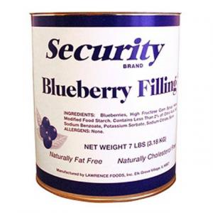 Security Blueberry Filling 6 no.10 Can