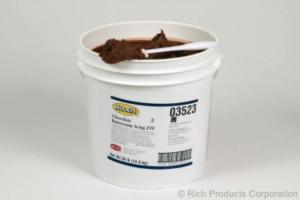 Rich's JW Allen Pre-Whipped Chocolate Buttrcreme Icing ZTF, 30 lb