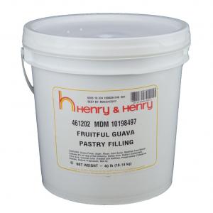 Henry and Henry Fruitful Guava Pastry Filling, 40 Pound - 1 each.
