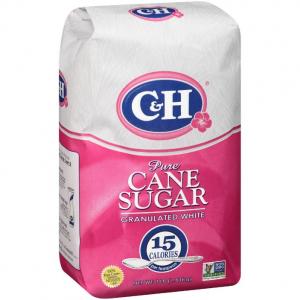 C&H Granulated Sugar 4lbs (PACK OF 10)