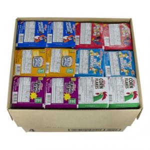 Kelloggs Famliy Assortment Cereal Bowls, Single-Serve Packs (1.13 OZ, 96/Case)