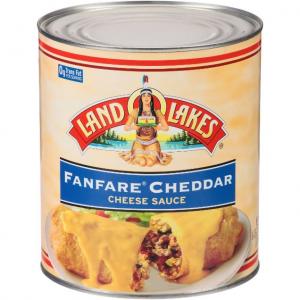 Land O Lakes: Fanfare Cheddar Cheese Sauce 6 LB Can