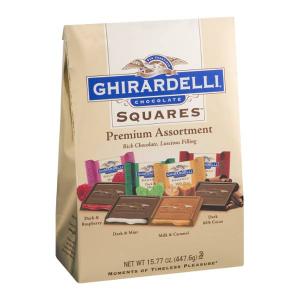 Ghirardelli 62273 Squares Assorted 6-15.77 Ounce