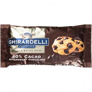 60% Cacao Bittersweet Chocolate Baking Chips 10 Ozs (Case of 12)