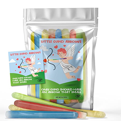Little Cupid Arrows, Only Cupid Should Have An Arrow That Small- Gag Valentines Day Gifts, Gag Candy Gifts, Unique Candy Gifts by Inspired Candy.