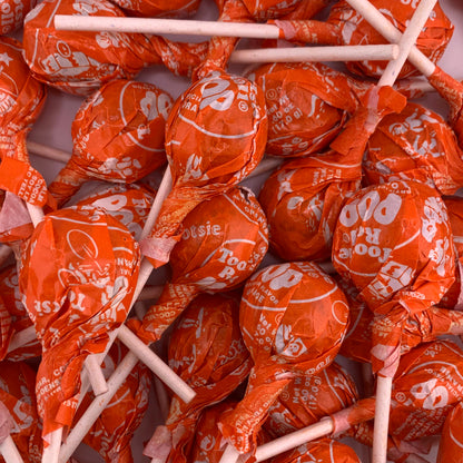Tootsie Pop, Orange, 60 Pack