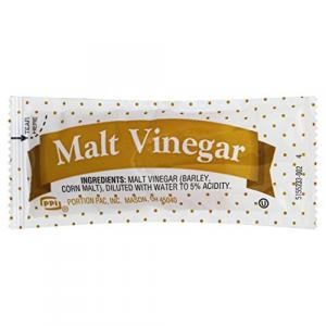 Malt Vinegar 9 Gram Portion Packets - 200/Case