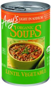 Order Organic Lentil Veggie Soup (Low Sodium) Amy's